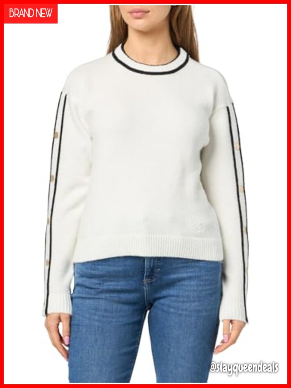 Karl Lagerfeld Women's Casual Trendy Sweater